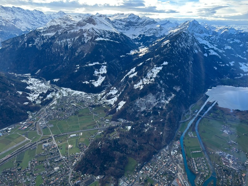 Bernese Lakes Flight - 1