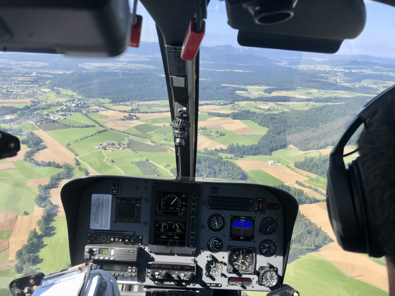 Golden hour flight experience